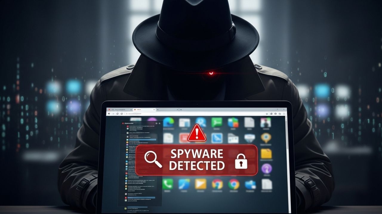 સૌથી પહેલાં શંકાસ્પદ ફાઇલ અથવા એપ્લિકેશન ડાઉનલોડ કરવાનું ટાળવું જોઈએ. જો તમને લાગે કે તમારા ફોનમાં સ્પાયવેર આવી ગયું છે, તો ઉપાય રૂપે ફોનને રીસ્ટોર કરો. આ પ્રક્રિયા દ્વારા ડિવાઈસમાંથી સ્પાયવેર દૂર થઈ શકે છે. ( Credits: AI Generated )