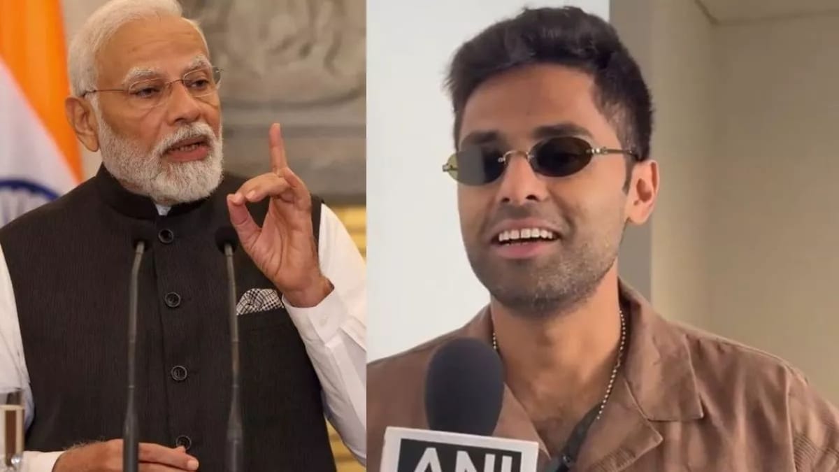 જ્યારે દેશના નેતા ફ્રન્ટ ફુટ પર બેટીંગ કરી રહ્યા હોય તો પછી ..... સૂર્યકુમાર યાદવે PM મોદી ના ટ્વીટ પર કહી આ મોટી વાત