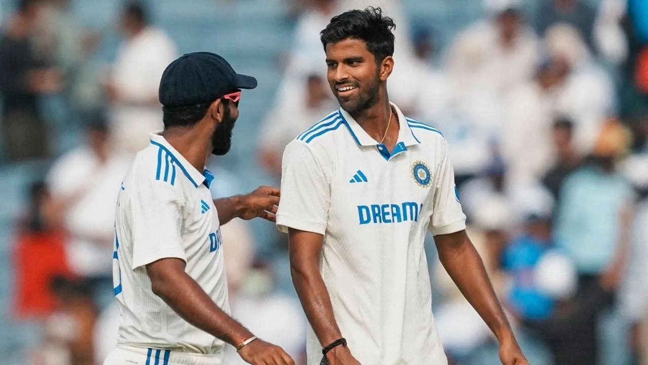 સુંદરે અત્યાર સુધી ભારત માટે 13 ટેસ્ટ મેચ રમ્યો છે અને 44.2ની સરેરાશથી 752 રન બનાવ્યા છે. તેણે 1 સદી અને 5 અડધી સદી ફટકારી છે. તેણે 28.5ની સરેરાશથી 32 વિકેટ પણ લીધી છે, જેમાં ત્રણ વખત 4 વિકેટ અને એક વખત 5 વિકેટનો સમાવેશ થાય છે. (All Photo Credit : PTI / GETTY)