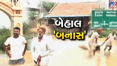 Rain News: બનાસના હાલ બેહાલ ! વાવ, થરાદ અને સૂઈગામના અનેક ગામ હજુ પણ જળમગ્ન, જુઓ Video