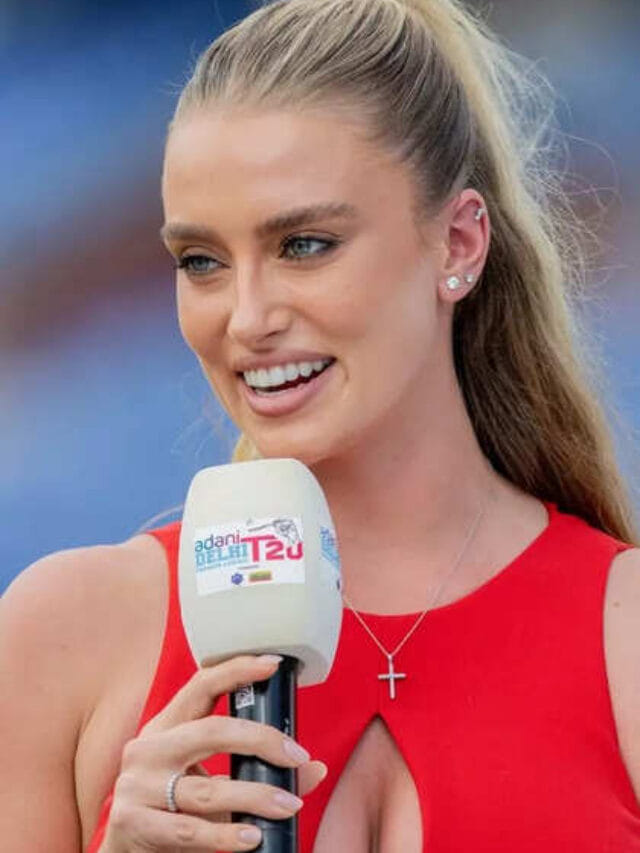 DPL ની વાયરલ એંકર, નીકળી ઓસ્ટ્રેલિયાના દિગ્ગજ ક્રિકેટરની પુત્રી