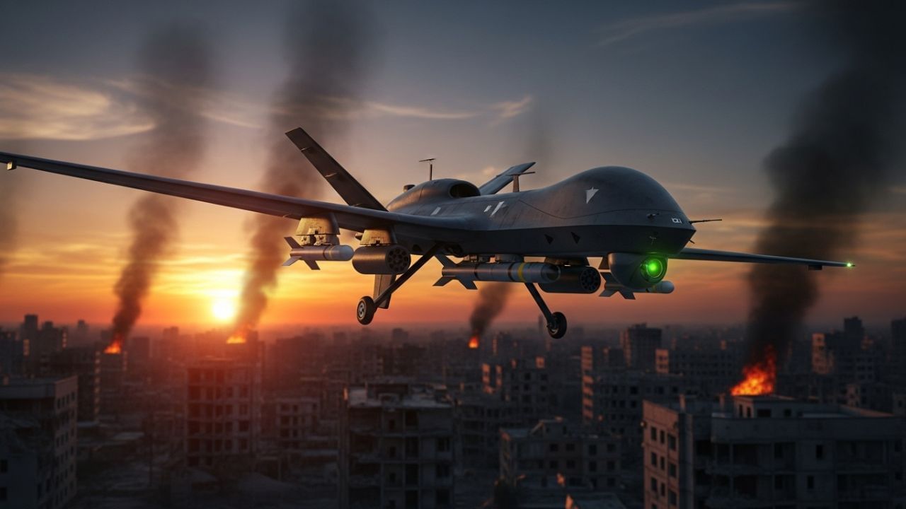 ભારત પાસે આશરે 625 ડ્રોન છે. ડ્રોન પાવરની દ્રષ્ટિએ ભારત છઠ્ઠા ક્રમે છે. આમાં ઇઝરાયલના બનેલ હેરોન 1 અને સ્પાય લાઇટનો સમાવેશ થાય છે. જો કે, ભારત હાલમાં સ્વદેશી ડ્રોન ટેકનોલોજી પર ધ્યાન કેન્દ્રિત કરી રહ્યું છે. જર્મની પાસે પણ અંદાજે 670 ડ્રોન છે. આ ડ્રોનનો ઉપયોગ દેખરેખ અને યુદ્ધ બંને માટે થાય છે. ફ્રાન્સ પણ 591 ડ્રોન સાથે આ યાદીમાં સ્થાન ધરાવે છે. ફ્રાન્સ પાસે થેલ્સ સ્પાય રેન્જર, ઝફ્રાન પેટ્રોલર અને યુએસનું બનાવેલ MQ-9 રીપર પણ છે.