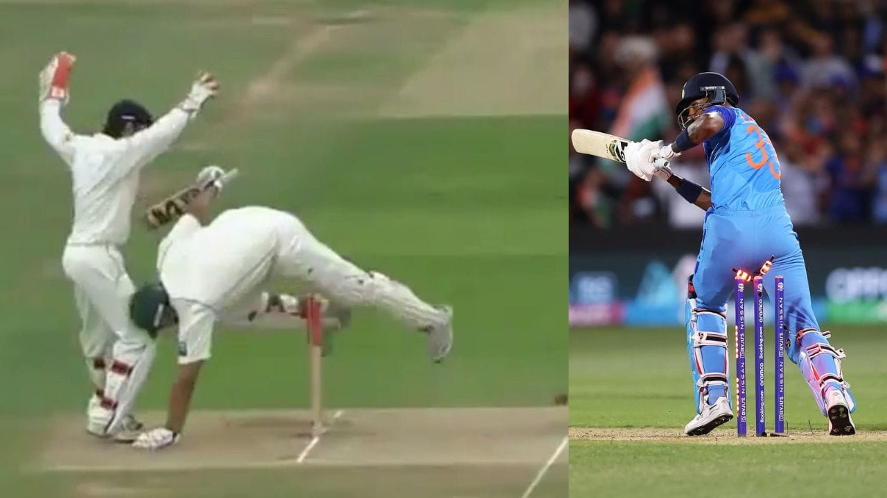 "Hit Wicket" આઉટ એ એક દુર્લભ અને ખાસ પ્રકારનું આઉટ છે, જે સામાન્ય રીતે ઓછીવાર જોવા મળે છે. પરંતુ જ્યારે એ થાય છે, ત્યારે તે મેચના આકર્ષણ અને રોમાંચને વધારી દે છે. (All Photo Credit: PTI / ICC / MCC / X) (All Photo Credit : PTI / ICC / MCC / X)