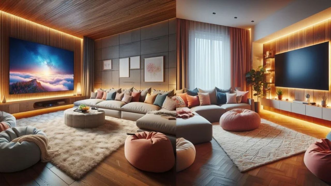 કોઝી લુક (આરામદાયક દેખાવ): જો તમે તમારા ડ્રોઇંગ રૂમને આરામદાયક દેખાવ આપવા માંગતા હો, તો આ AI-જનરેટેડ Cozy Look હાઉસ બેડ રુમ કે લિવિંગ રુમનું ઈન્ટીરિયર પ્રોમ્પ્ટ નાખી શકો છો. જે બાદ તમને AI તેના હિસાબે જે સૌથી સારુ હશે તે બનાવી તમને આપશે જો તમે ઈચ્છો તો તેમાથી પ્રેરણા લઈને બનાવડાવી શકો છો