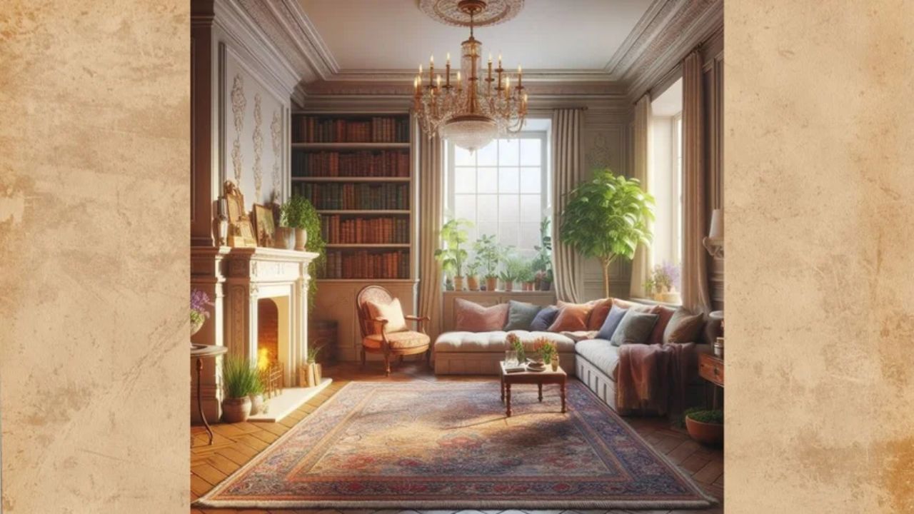 રોયલ લુક: જો તમે તમારા ડ્રોઇંગ રૂમને રોયલ લુક આપવા માંગતા હો અને પુસ્તક પ્રેમી પણ છો, તો AI દ્વારા બનાવેલા આ ફોટામાંથી પ્રેરણા લો. ડ્રોઇંગ રૂમમાં બુકશેલ્ફ એક અનોખો વિચાર છે જે ચોક્કસપણે મહેમાનોને આકર્ષિત કરશે. તમે તમારા લિવિંગ રૂમને વિન્ટેજ ખુરશીઓ, સુંદર છોડ, ગાલીચા અને સોફાથી અલગ એક અદભુત ઝુમ્મરથી પણ સજાવટ કરી શકો છો.