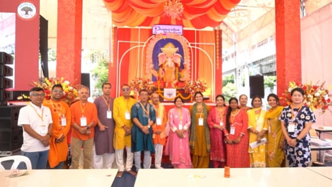 થાઈલેન્ડમાં 18મો ગણેશોત્સવ ઉજવાયો, લોકો ભક્તિમાં મગ્ન થયા