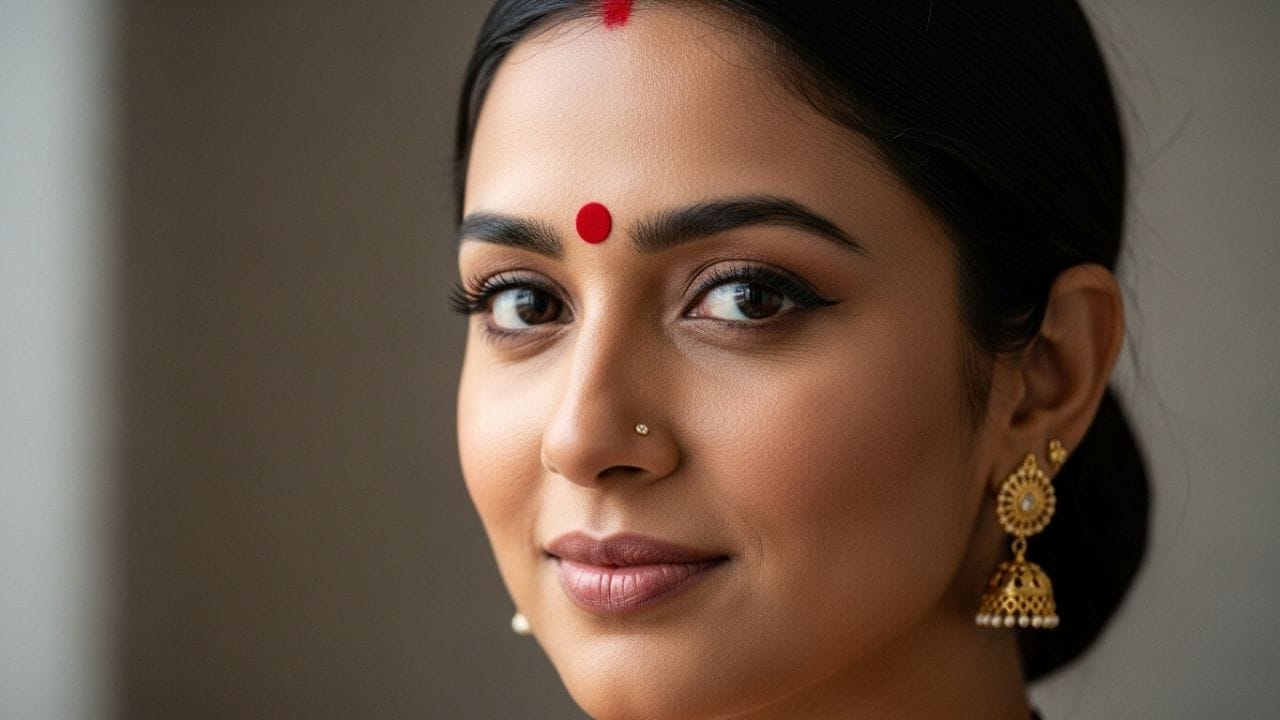 કુમકુમ અથવા ચંદનનું ગોળ બિંદુ - આ તિલક સામાન્ય રીતે શાક્ત સમુદાય સાથે સંકળાયેલું છે અને તેને દેવી શક્તિની પૂજાનું પ્રતીક માનવામાં આવે છે. સ્ત્રીઓ તેને કુમકુમ સાથે લગાવે છે. તેને શુભતા અને સૌભાગ્યનું પ્રતીક માનવામાં આવે છે.