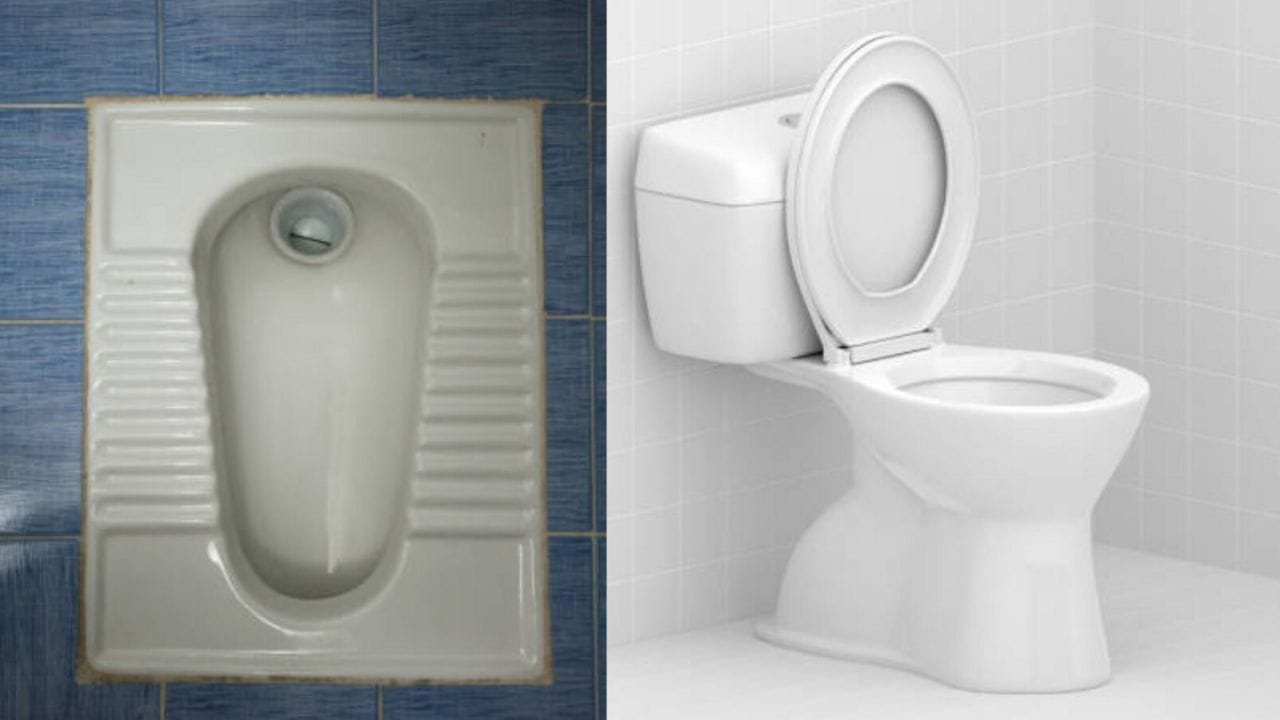 ઇન્ડિયન ટૉઇલેટમાં સામાન્ય રીતે સીટનો ત્વચા સાથે સીધો સંપર્ક થતો નથી, જેનાથી ચેપનું જોખમ પણ ઘટાડે છે. જો કે તેમને સાફ કરવા માટે વધુ પાણી અને મહેનતની જરૂર પડી શકે છે. બીજી બાજુ વેસ્ટર્ન ટૉઇલેટ આરામદાયક તો હોય છે, પરંતુ સ્વચ્છતા જાળવી રાખવા માટે સીટની નિયમિત સફાઈ જરૂરી હોય છે. આવું એટલા માટે કે વેસ્ટર્ન ટૉઇલેટ ગુદા શૌચાલયની સપાટી સાથે વધુ સંપર્ક ધરાવે છે, જે બેક્ટેરિયા ફેલાવવાનું જોખમ વધારે છે.