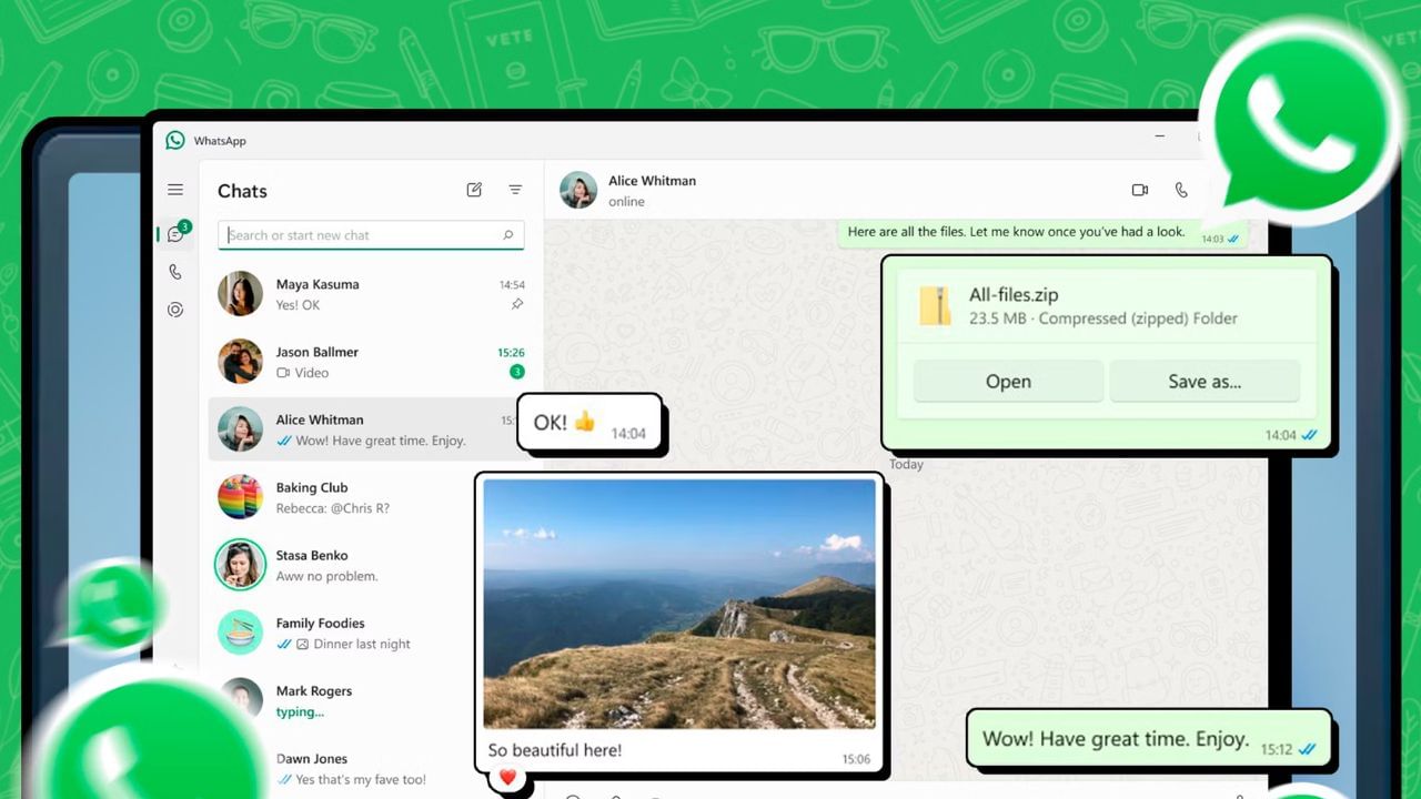 જો મીડિયા વિઝિબિલિટી સુવિધા ચાલુ હોય, તો WhatsApp પર તમને મળતા કોઈપણ ફોટા અને વીડિયો આપમેળે ડાઉનલોડ થશે.