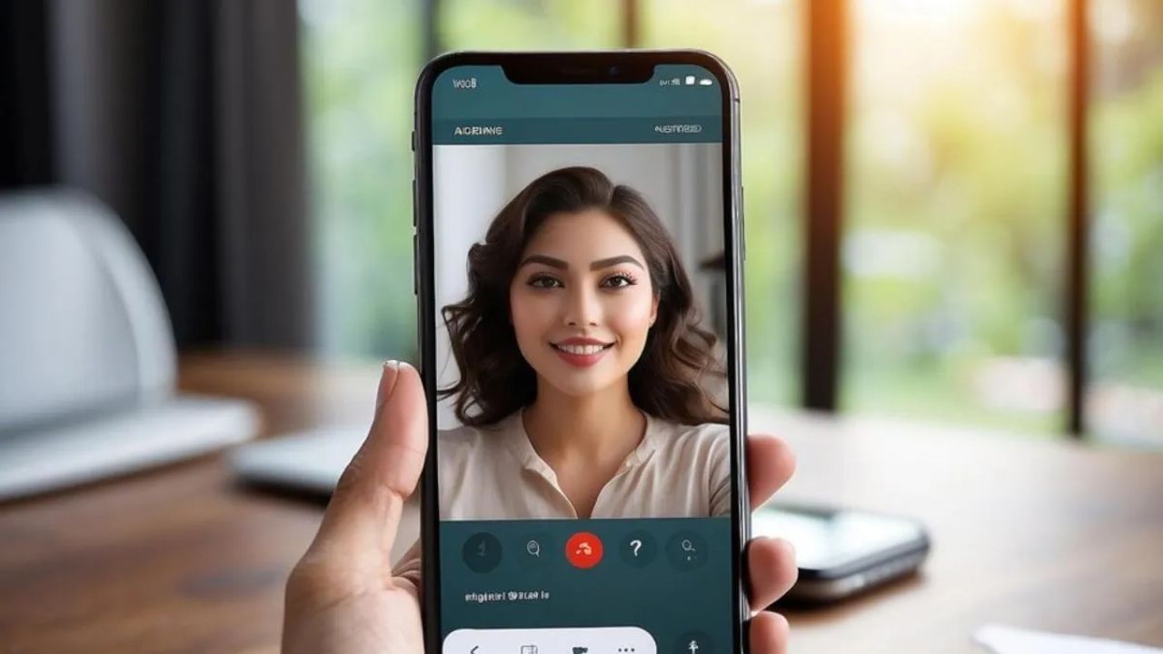 ફ્રન્ટ કેમેરા ખુલશે અને વીડિયો નોટ્સ રેકોર્ડિંગ શરૂ થશે. પાછળના કેમેરા માટે, બાજુ પર ફ્લિપ આઇકોન પર ટેપ કરો.