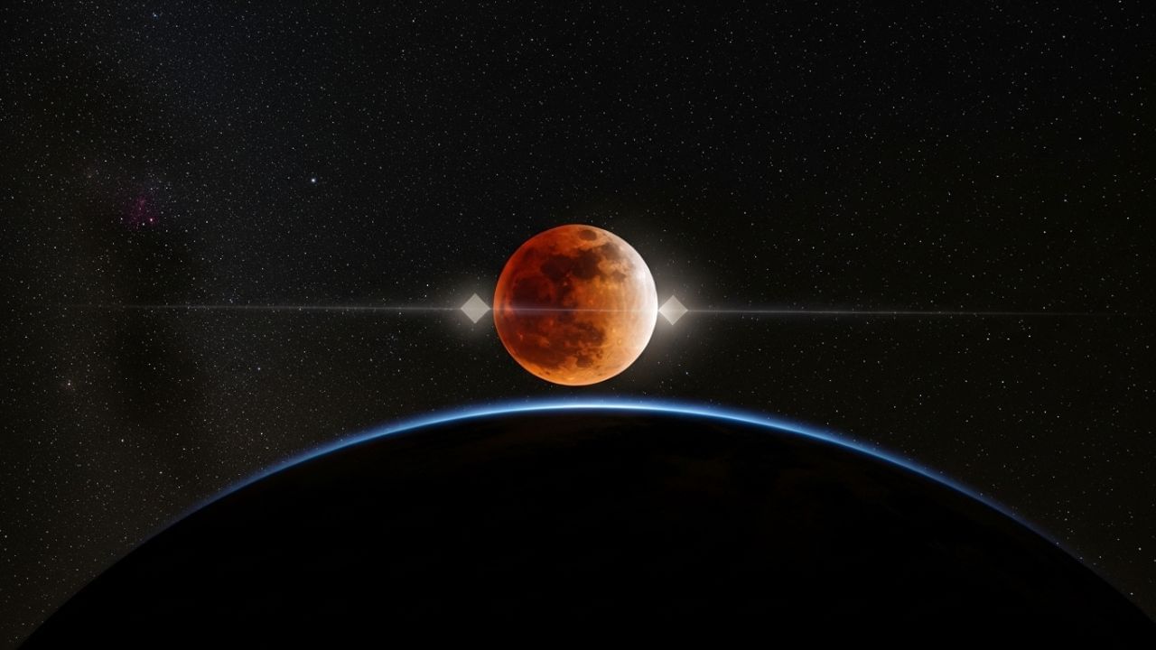 સમય અને તારીખ અનુસાર, ભારતમાં રાત્રે 8:58 વાગ્યાથી પેનમ્બ્રલ ગ્રહણ શરૂ થશે. આંશિક ચંદ્રગ્રહણ રાત્રે 9:57 વાગ્યે શરૂ થશે અને પૂર્ણ ચંદ્રગ્રહણ રાત્રે 11 વાગ્યે શરૂ થશે, જે રાત્રે 11:41 વાગ્યે તેની ટોચે હશે. સ્માર્ટફોન પર ચંદ્રગ્રહણ જોવાનો ઉત્તમ સમય રાત્રે 11 વાગ્યા પછીનો હોઈ શકે છે, જ્યાં તમને સુંદર દૃશ્યો જોવા મળશે.