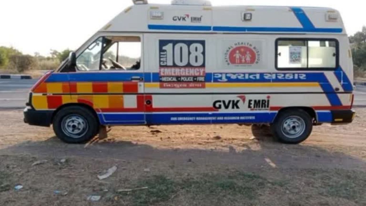 Diwali Road Accidents Spike Across Gujarat 108 Emergency Services Ahmedabad Video