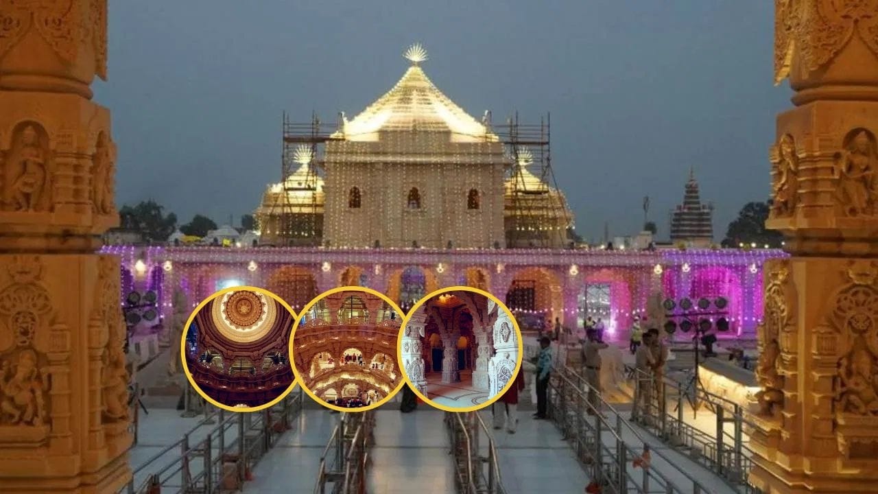 ઉત્તર પ્રદેશના અયોધ્યામાં રામ મંદિરનું બાંધકામ ઝડપથી ચાલી રહ્યું છે. મંદિરનું મુખ્ય માળખું લગભગ પૂર્ણ થઈ ગયું છે, અને કુલ બાંધકામનો આશરે 85 થી 90 ટકા ભાગ પૂર્ણ થઈ ગયો છે. દરમિયાન, શ્રી રામ જન્મભૂમિ તીર્થ ક્ષેત્ર ટ્રસ્ટે રામ જન્મભૂમિ મંદિરના પહેલા માળના ફોટા જાહેર કર્યા છે. જાહેર કરાયેલી તસવીરો હૃદયસ્પર્શી છે.