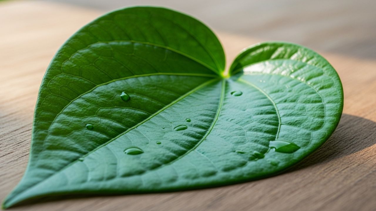 સવારે ખાલી પેટ ચાવો: તાજા પાન ધોઈને સવારે ચાવો. આનાથી પાચન સુધરે છે અને ઝેરી તત્વો બહાર નીકળી જાય છે.