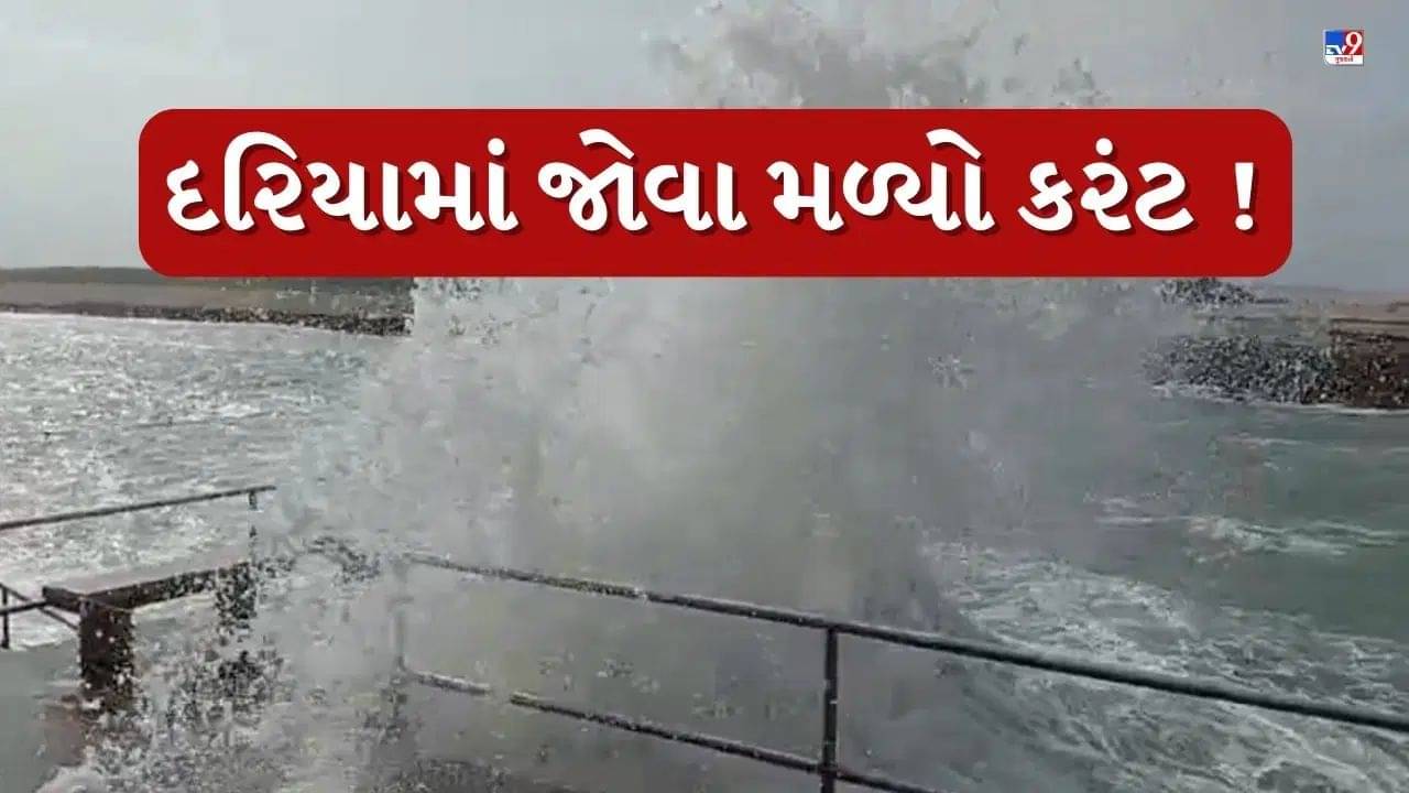 Cyclone Shakti Alert  : માંગરોળ, જામનગર, દ્વારકાના દરિયામાં તોફાની કરંટ જોવા મળ્યો, બેડી બંદર પર લાગ્યું ત્રણ નંબરનું સિગ્નલ, જુઓ Video