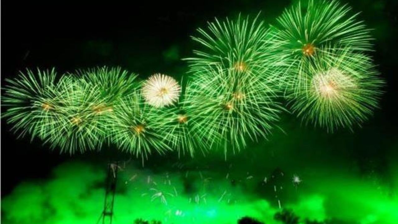 Eco-friendly fireworks