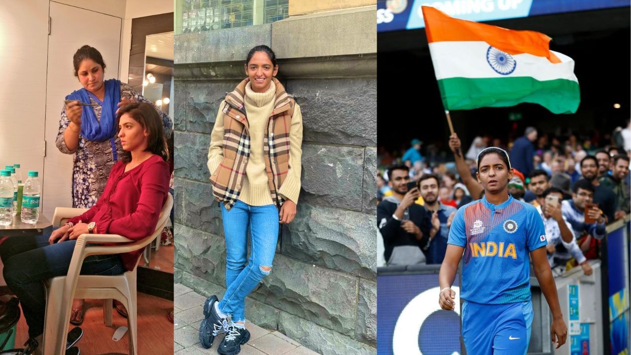 હરમનપ્રીતે તેની કારકિર્દીના શરૂઆતના દિવસોમાં પુરુષો સાથે રમતી હતી.