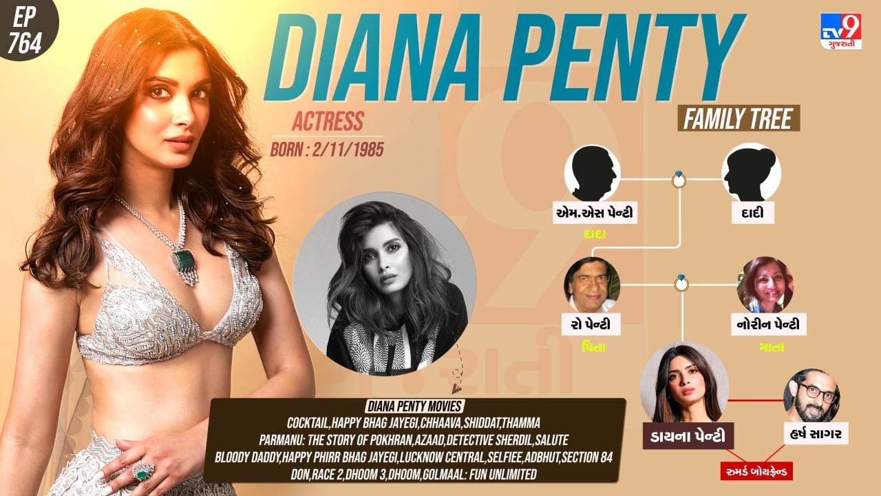 ડાયના પેન્ટીનો પરિવાર જુઓ