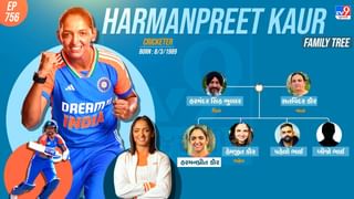 ભાંગડા કરી વર્લ્ડકપની ટ્રોફી લેવા પહોંચી હરમનપ્રીત કૌર ,જુઓ પરિવારમાં કોણ કોણ છે?