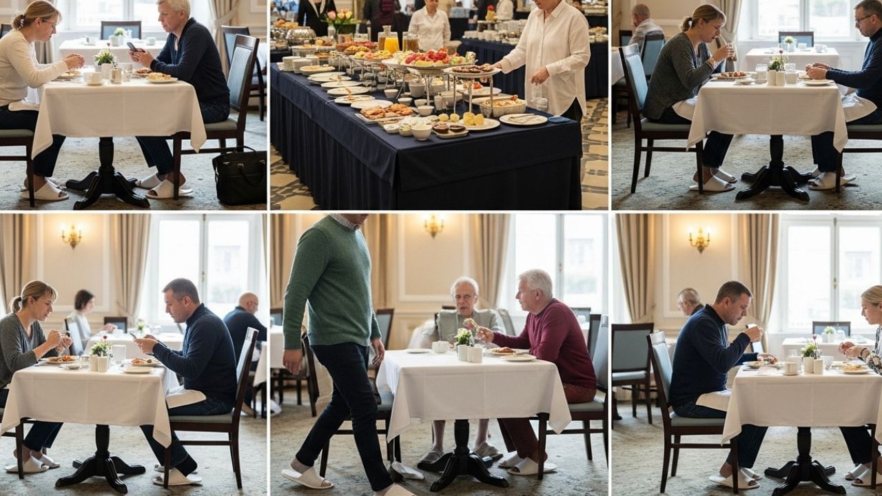 વૈજ્ઞાનિક કારણો: ચપ્પલ અને જૂતાં દિવસભર રસ્તાની ધૂળ, ગંદકી, જીવાણુ અને બેક્ટેરિયા સાથે સંપર્કમાં રહે છે. જ્યારે આપણે તેને પહેરીને ભોજન કરીએ છીએ ત્યારે આ અશુદ્ધ કણો અને બેક્ટેરિયા ભોજનની આસપાસ ફેલાઈ શકે છે, જે આપણા આરોગ્ય માટે જોખમરૂપ છે. ખાસ કરીને બાળકો અને વૃદ્ધોમાં ચેપ લાગવાની શક્યતા વધુ હોય છે. એટલા માટે ભોજન પહેલાં હાથ અને પગ ધોવા, તેમજ ચપ્પલ દૂર રાખવી સ્વચ્છતાના દૃષ્ટિકોણે શ્રેષ્ઠ માનવામાં આવે છે.
