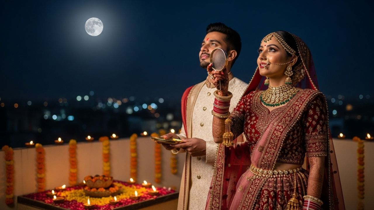 પૂજા વિધિ: અપરિણીત મહિલાઓએ કરવા માતા, ભગવાન શિવ, દેવી પાર્વતી, ભગવાન ગણેશ અને ભગવાન કાર્તિકેયની પૂજા કરવી જોઈએ. પહેલા કરવા માતાની કથા સાંભળવામાં આવે છે અને પછી પૂજાનો સમય શરૂ થાય છે. આ પૂજા પરિવારમાં સુખ અને શાંતિ લાવે છે અને સંબંધોમાં મધુરતા લાવે છે.