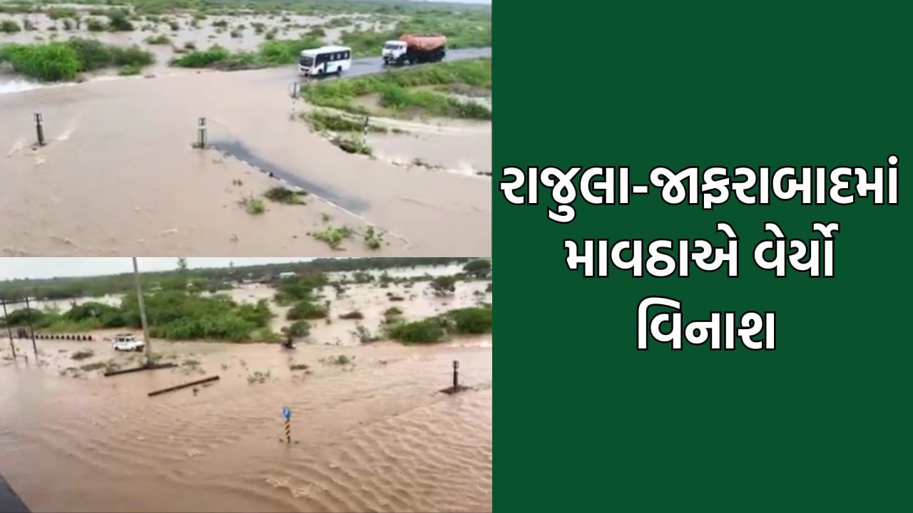 રાજ્યમાં શિયાળાની શરૂઆતમાં માવઠાનો માર, રાજુલામાં ખાબક્યો 7 ઈંચ વરસાદ તો રાજ્યના 137 તાલુકામાં વરસાદ