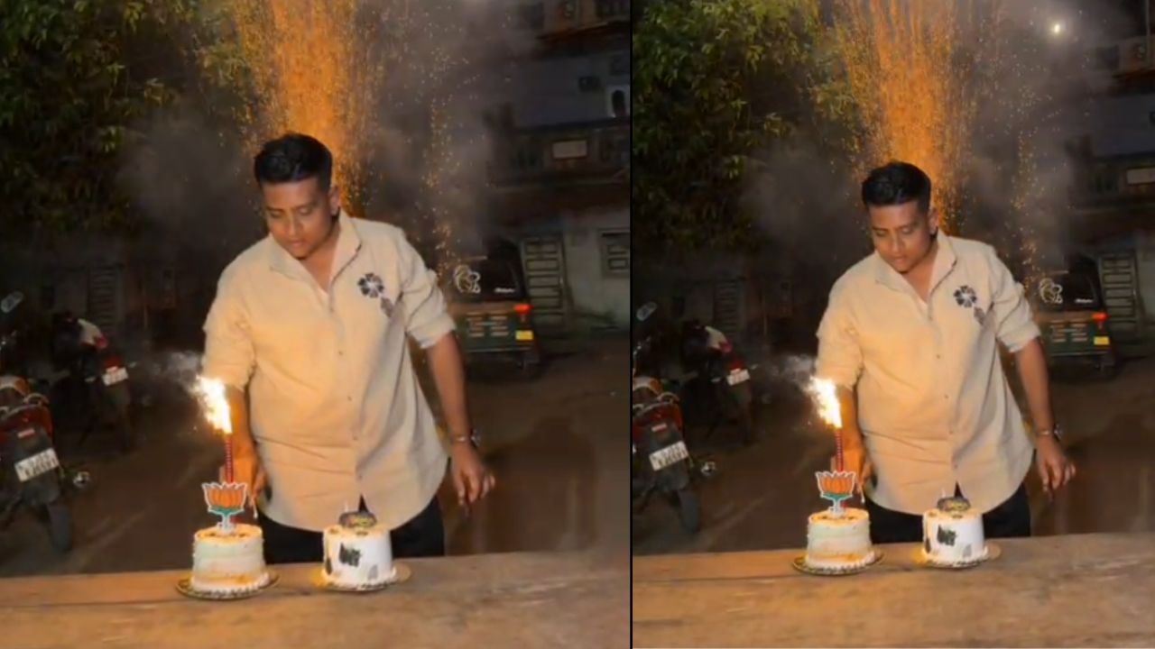 Navsari : ભાજપના યુવા નેતા ભાવેશ ઉર્ફે સોનુ પાટીલે રસ્તા પર ફિલ્મી ઢબે ઉજવ્યો જન્મદિવસ, વાયરલ થયો વીડિયો