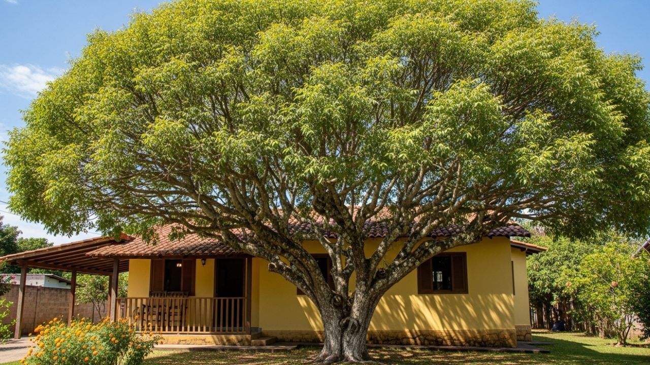 લીમડો ઘણા ઔષધીય ગુણોથી ભરપૂર છે અને ઘણા વાસ્તુ દોષોને દૂર કરવામાં મહત્વપૂર્ણ ભૂમિકા ભજવે છે. હિન્દુ ધર્મમાં લીમડાનું ઝાડ ખાસ મહત્વ ધરાવે છે. ઘરની બહાર લીમડાનું ઝાડ રાખવાથી નકારાત્મક ઉર્જાઓ દૂર થાય છે.