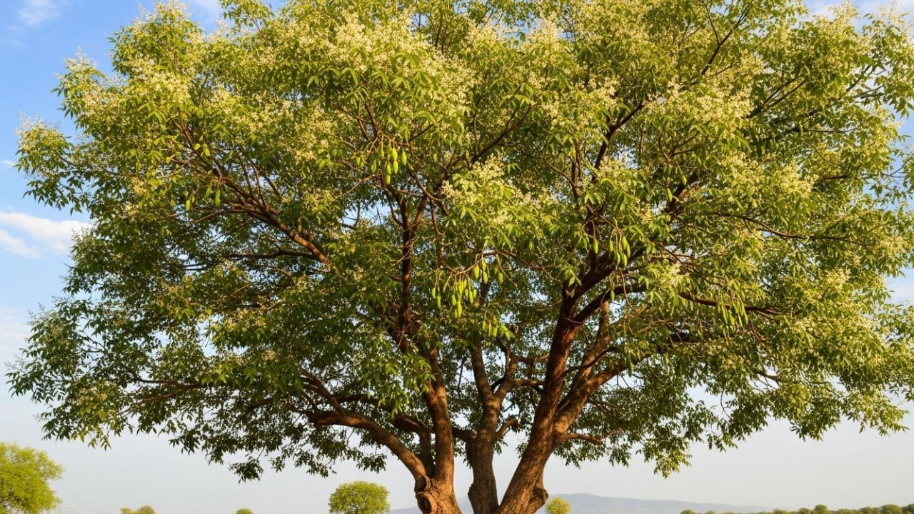 લીમડાનું ઝાડ મંગળ ગ્રહ સાથે સંકળાયેલું છે. પરિણામે, આ ઝાડને પાણી ચઢાવવાથી ભગવાન હનુમાન પ્રસન્ન થાય છે, જેનાથી મંગળના નકારાત્મક પ્રભાવો દૂર થાય છે. લીમડાની માળા પહેરવાથી શનિના અશુભ પ્રભાવો પણ દૂર થઈ શકે છે.