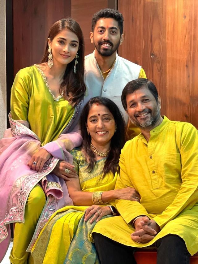 પૂજા હેગડેના પરિવારમાં કોણ કોણ છે જુઓ