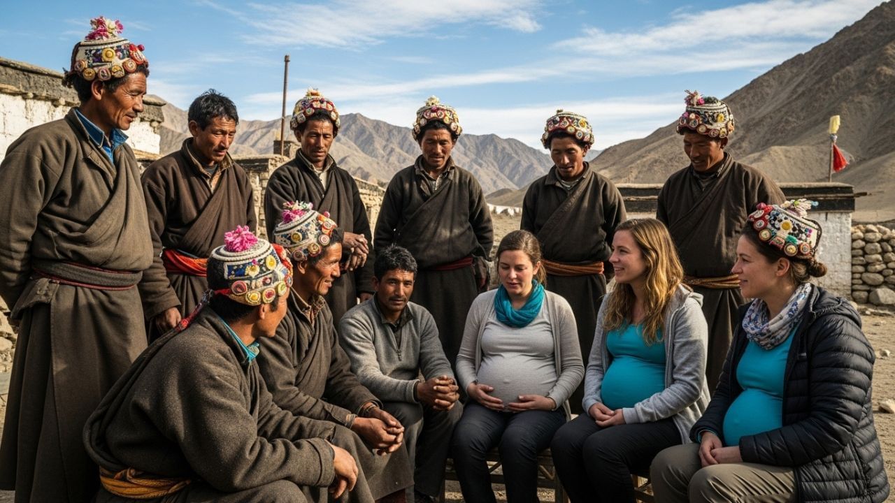 બ્રોક્પા લોકો કોણ છે?: તેના નૈસર્ગિક દૃશ્યો, પ્રાચીન પરંપરાઓ અને વધતી જતી આરોગ્યસંભાળ માળખા સાથે, લદ્દાખ સર્વાંગી સુખાકારીનું એક અનોખું મિશ્રણ પ્રદાન કરે છે. બ્રોક્પા, જેને દર્દ તરીકે પણ ઓળખવામાં આવે છે. તે લદ્દાખના દૂરના અને મનોહર ધા અને હનુ ગામોમાં રહેતો એક સ્વદેશી સમુદાય છે. તેઓ લદ્દાખના સમૃદ્ધ સાંસ્કૃતિક વારસાનો એક વિશિષ્ટ ભાગ છે. જેમણે સદીઓથી તેમના અનન્ય રિવાજો, પહેરવેશ અને પરંપરાઓ સાચવી રાખી છે.
