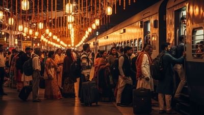 દિવાળી પહેલા બજારો ફરી એકવાર ધમધમતા બની ગયા છે. મીઠાઈઓ અને દીવાઓ ઉપરાંત ફટાકડાઓની માંગ પણ વધુ છે. તહેવારો દરમિયાન મોટી સંખ્યામાં લોકો ઘરે મુસાફરી કરે છે અને મોટાભાગના લોકો અવરજવર માટે ટ્રેન ટ્રાન્સપોર્ટેશનનો ઉપયોગ કરે છે. 