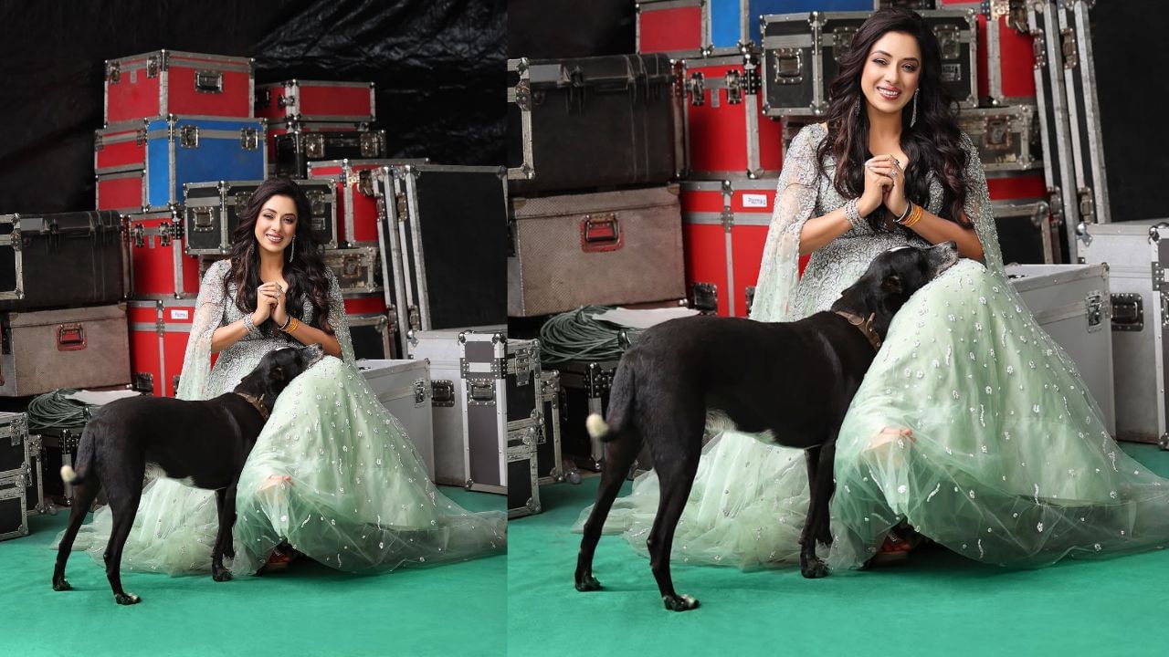 રૂપાલી આ ફોટા શેર કરતી વખતે એક ખાસ કેપ્શન પણ લખ્યું. તેણીએ લખ્યું, "હું આમને શોધતી નથી, તેઓ મને શોધે છે... જ્યારે હું કેટલાક ફોટા લેવા માટે બહાર ગઈ ત્યારે આ નાનો કૂતરો મારી પાસે આવ્યો અને ત્યાં ઉભો રહ્યો."