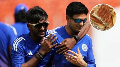 ટીમ ઈન્ડિયા ફિલ્ડિંગ કરી રહી હતી, પ્લેઈંગ ઈલેવનનો એક ખેલાડી સેન્ડવિચ ખાઈ રહ્યો હતો, જુઓ વીડિયો