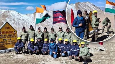 BRO એ વધુ એક સફળતા કરી હાંસલ, લદ્દાખમાં 19,000 ફૂટની ઊંચાઈએ સૌથી ઊંચો મોટરેબલ પાસ બનાવ્યો