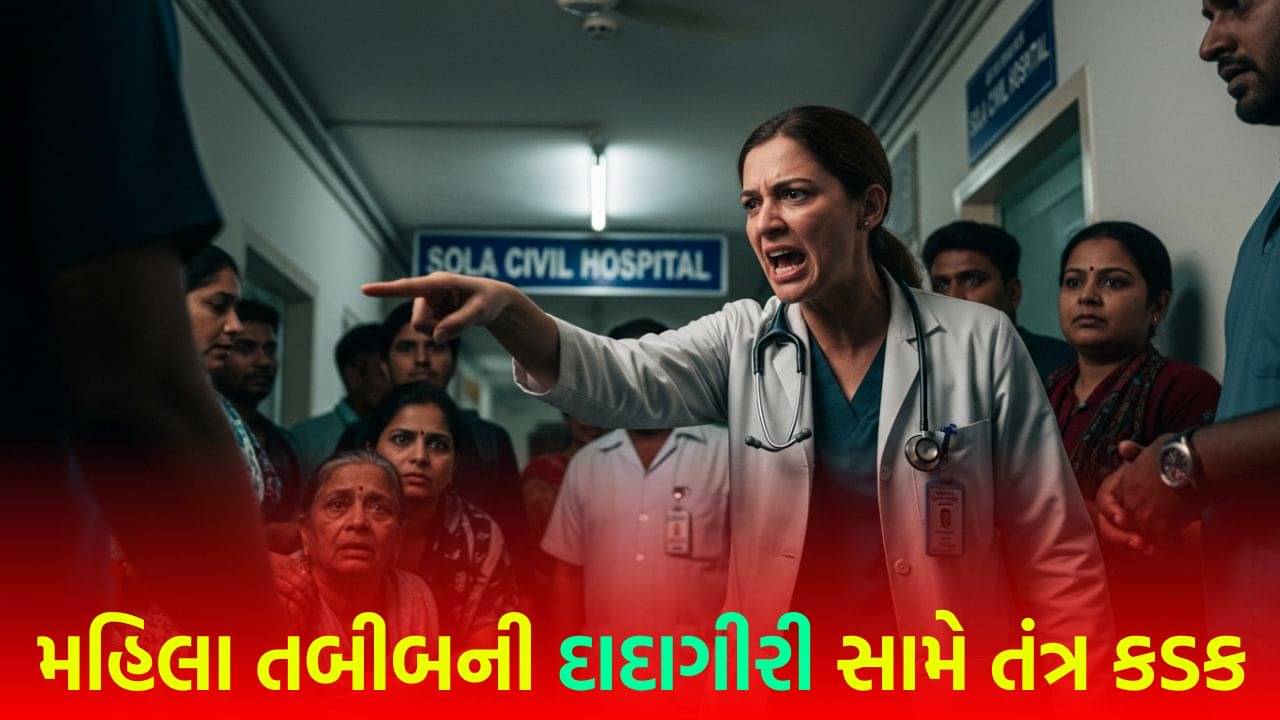 અહંકારે ચઢેલી ડૉક્ટર ! દર્દી સામે દાદાગીરી કરનાર મહિલા તબીબની કામગીરી આંચકી લેવાઈ, હોસ્પિટલના સુપરિન્ટેન્ડન્ટે 10 દિવસમાં તપાસ પૂર્ણ કરવાનો આદેશ આપ્યો