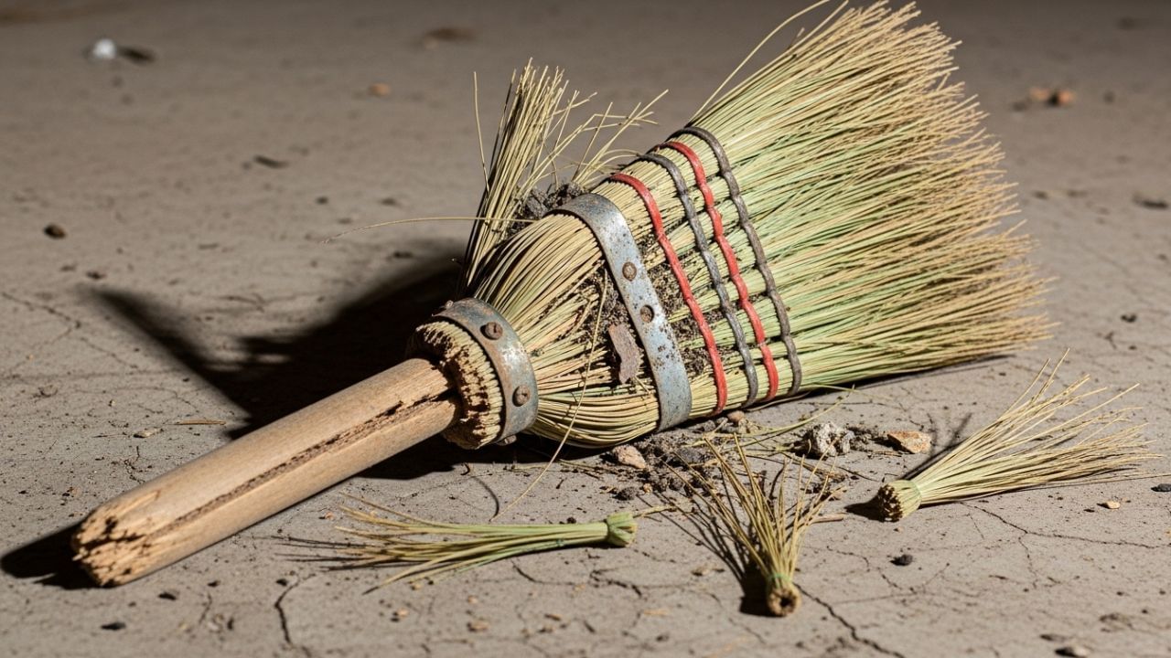 તૂટેલી સાવરણીનો ઉપયોગ ન કરો: જો તમે ક્ષતિગ્રસ્ત અથવા તૂટેલી સાવરણીનો ઉપયોગ કરવાનું ચાલુ રાખો છો, તો સમજો કે તમે તમારા ઘરમાં ગરીબીને આમંત્રણ આપી રહ્યા છો.