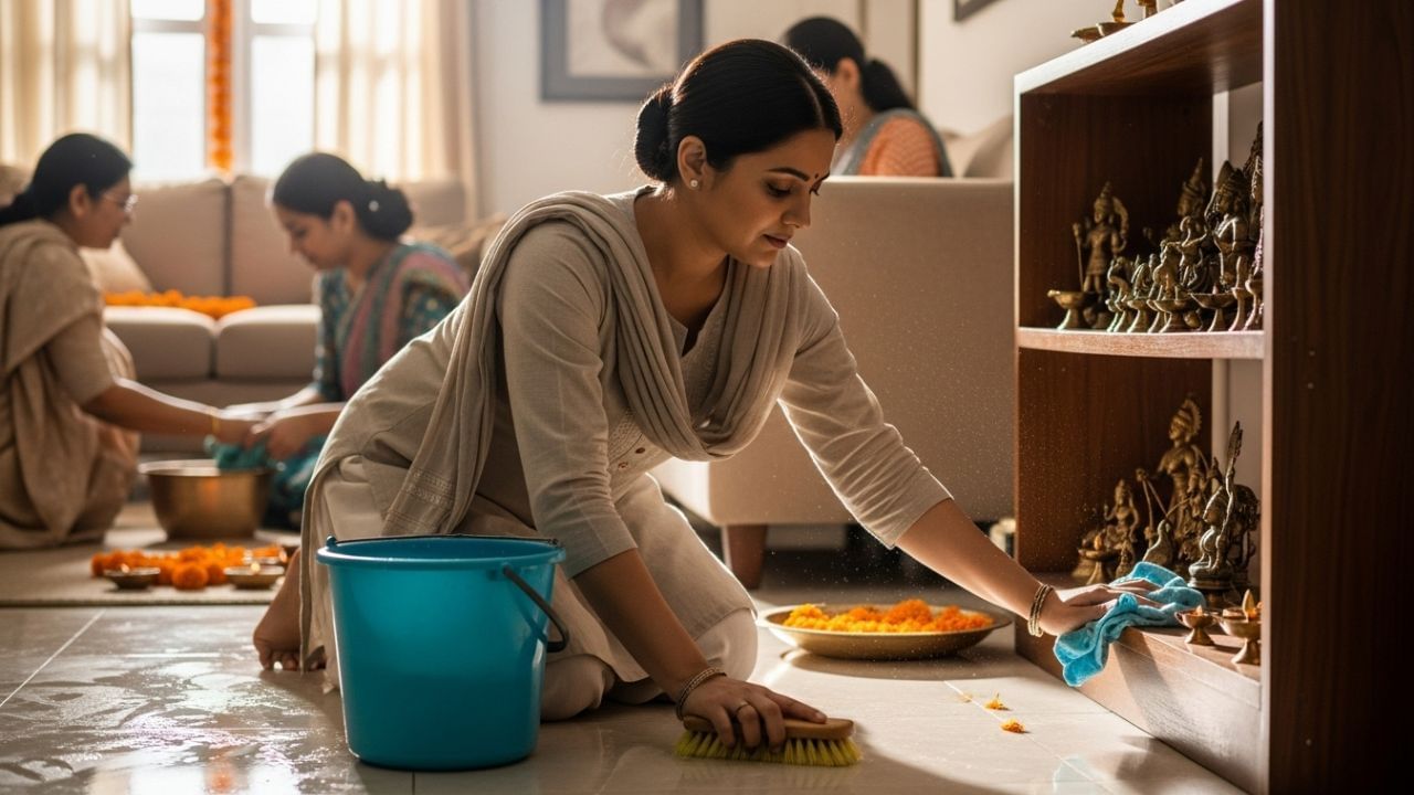 તમે તમારા કામને દિવસોમાં વહેંચી શકો છો, ઉદાહરણ તરીકે, તમે કબાટ સાફ કરવા જેવા કાર્યોથી શરૂઆત કરી શકો છો અને પછી બીજા દિવસે ધીમે ધીમે મોટા કાર્યોનો સામનો કરી શકો છો.