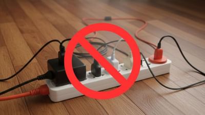 એક્સ્ટેંશન બોર્ડ સામાન્ય રીતે ઓછા પાવરવાળા ઉપકરણો (જેમ કે મોબાઇલ ચાર્જર, લેપટોપ અથવા નાના લેમ્પ) ને પાવર આપવા માટે બનાવવામાં આવે છે. આ બોર્ડ ફક્ત મર્યાદિત માત્રામાં કરંટને હેન્ડલ કરી શકે છે. જ્યારે આપણે આ બોર્ડમાં હાઇ-પાવર ડિવાઇસ પ્લગ કરીએ છીએ, ત્યારે તે ઓવરલોડ થઈ જાય છે. ઓવરલોડિંગને કારણે બોર્ડના વાયરિંગ વધુ ગરમ થાય છે, જેનાથી વાયર ઓગળી જવા અને શોર્ટ-સર્કિટ થવાનું ગંભીર જોખમ રહે છે, જેનાથી આગ લાગી શકે છે. અહીં કેટલાક ઉપકરણો છે જેને એક્સ્ટેંશન બોર્ડમાં પ્લગ ન કરવા જોઈએ.