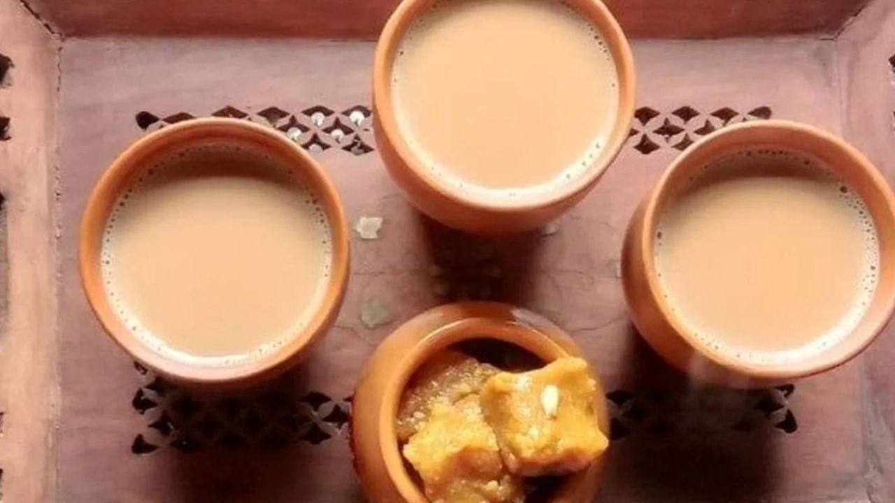 jaggery tea recipe