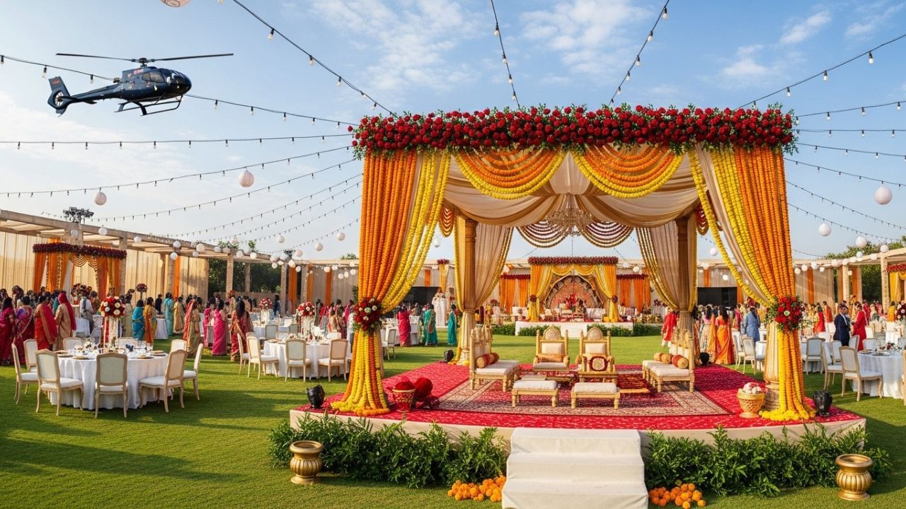 જોકે કિંમત ફક્ત ભાડાથી આગળ વધે છે. હેલિકોપ્ટર જ્યાં ઉતરવાનું છે ત્યાં લેન્ડિંગ સાઇટ તૈયાર કરવી આવશ્યક છે.
