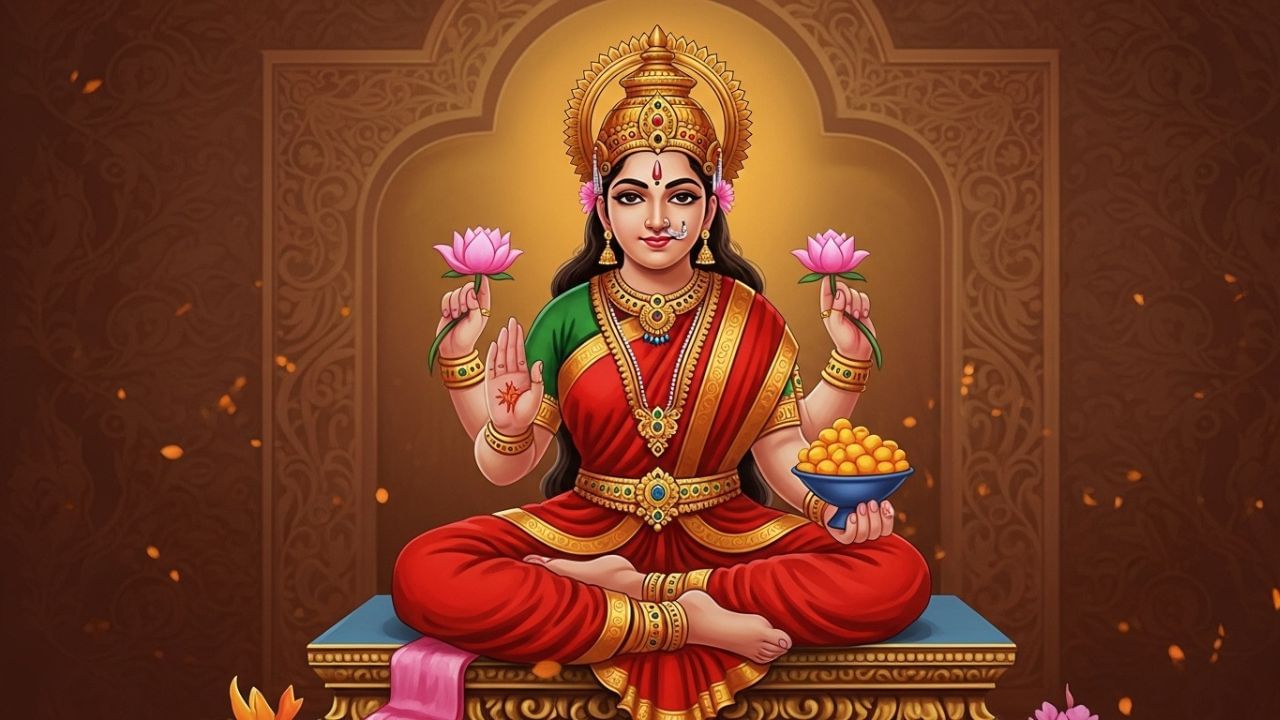 कराग्रे वसते लक्ष्मी, करमध्ये सरस्वती, करमूले स्थितो ब्रह्मा प्रभाते करदर्शनम्' સવારે ઉઠતાની સાથે આ મંત્રનો જાપ કરવો અત્યંત શુભ માનવામાં આવે છે. નિંદ્રાથી જાગ્યા પછી સૌપ્રથમ તમારી હથેળીઓ તરફ નજર કરો અને ધીમા સ્વરે આ પવિત્ર મંત્રનું ઉચ્ચારણ કરો. જાપ પૂર્ણ થયા બાદ તમારા હાથને હળવેથી ચહેરા પર ફેરવો. એવી માન્યતા છે કે આ રીતે દરરોજ મંત્રોચ્ચાર કરવાથી દેવી લક્ષ્મી, દેવી સરસ્વતી અને ભગવાન બ્રહ્માના આશીર્વાદ પ્રાપ્ત થાય છે. આ પ્રથા જીવનમાં સકારાત્મકતા, સમૃદ્ધિ અને શાંતિ લાવે છે. તેથી, તમારા દિવસની શરૂઆત આ મંત્રથી કરવી શુભ અને પાવન માનવામાં આવે છે. ( Credits: AI Generated )