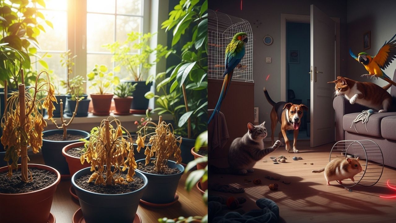 છોડ સુકાઈ જાય છે અને પાલતુ પ્રાણીઓ બેચેન રહે: જો તમારા ઘરમાં છોડ અચાનક સુકાઈ જવા લાગે અથવા કોઈ કારણ વગર પાલતુ પ્રાણીઓ પરેશાન થઈ જાય, તો આ પણ એક સંકેત છે કે વાતાવરણ યોગ્ય નથી. પ્રાણીઓ અને છોડ ઝડપથી ઉર્જા અનુભવે છે, તેથી તેમનું વર્તન ઘણું બધું દર્શાવે છે.(photo credit-whisk)