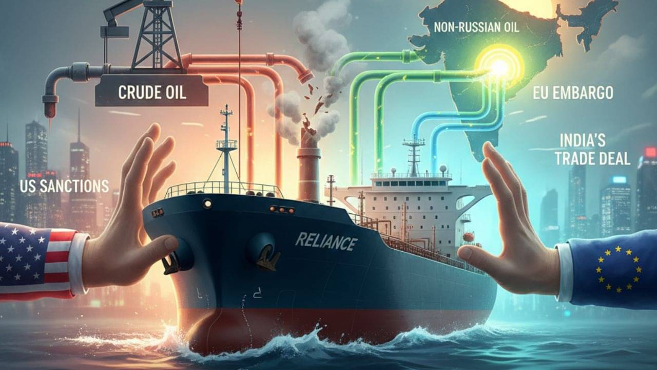 રિલાયન્સનો મોટો નિર્ણય : EU પ્રતિબંધોના પગલે રશિયા પાસેથી ક્રૂડ ઓઈલ નહી ખરીદે