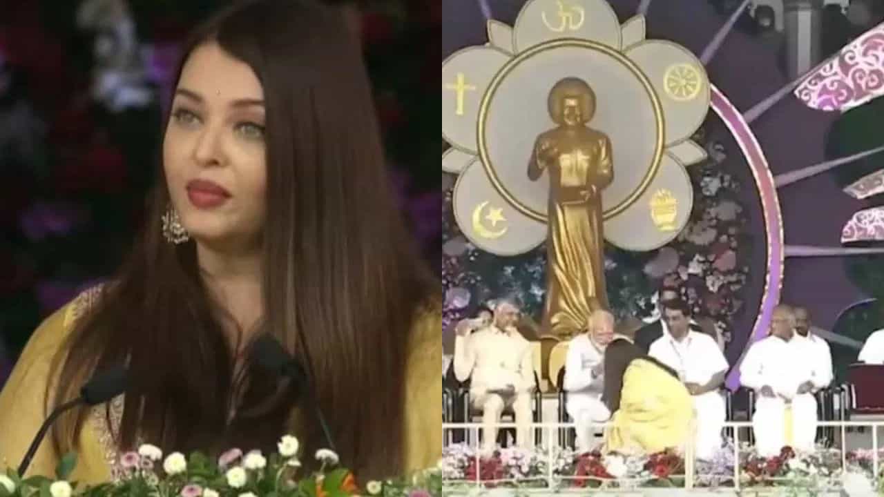 અમિતાભ બચ્ચનની વહુ ઐશ્વર્યા રાય અને PM મોદી એક સાથે સ્ટેજ પર.. આ વીડિયો થઈ રહ્યો છે વાયરલ, જુઓ