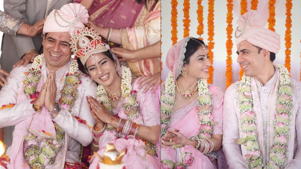 Ashlesha and Sandeep Baswana marriage