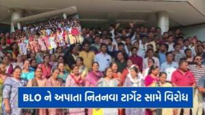 કચ્છમાં BLO કામગીરી અંગે થતા દબાણ સામે શિક્ષકોનો વિરોધ, કલેક્ટરને આપ્યુ આવેદનપત્ર – Video