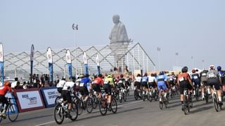 નર્મદા : સ્ટેચ્યુ ઓફ યુનિટીના સાનિધ્યમાં સૌ પ્રથમ વખત નેશનલ કક્ષાની સાઈક્લોથોન યોજાઈ