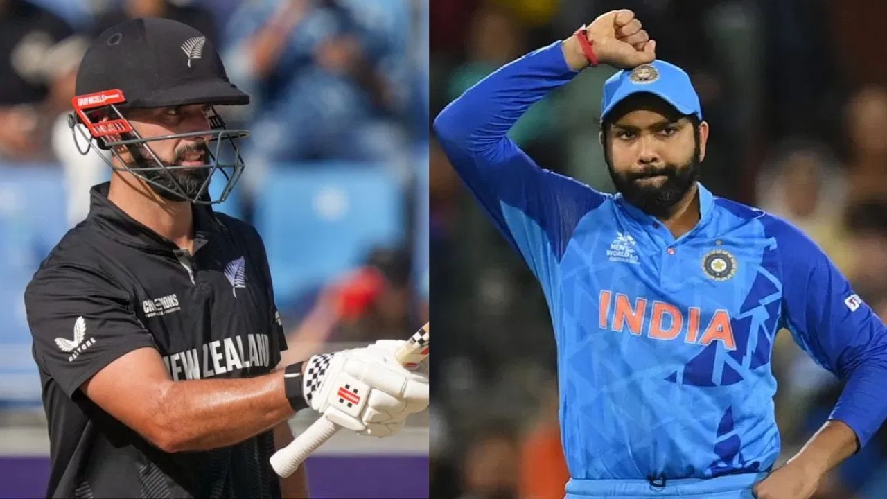 Daryl Mitchell & Rohit Sharma