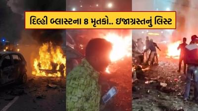 દિલ્હી બ્લાસ્ટમાં 8 લોકોના મોતની પુષ્ટિ ઇજાગ્રસ્ત લોકોના નામ પણ આવ્યા સામે, જુઓ આખું List